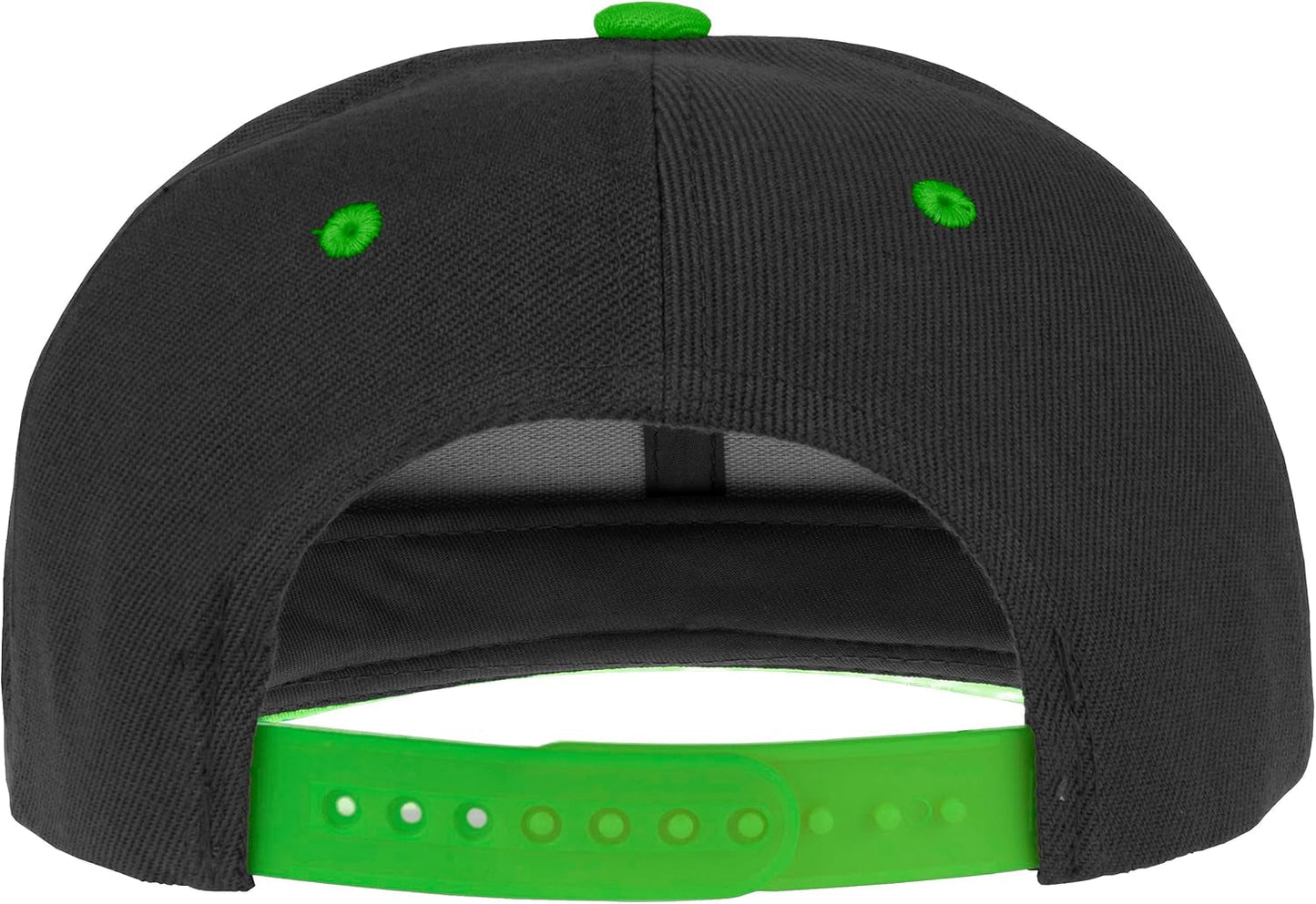Snapback Hats for Men - Flat Bill Brim Baseball Cap Hat - Plain Blank Adjustable