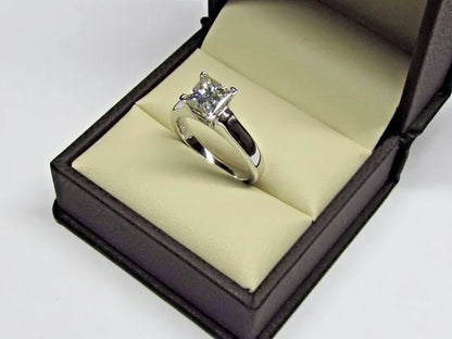 Sparkling 925 Sterling Silver Natural Gemstone White Sapphire Diamond Ring  Wedding Engagement Fine Jewelry Size 6 7 8 9 10