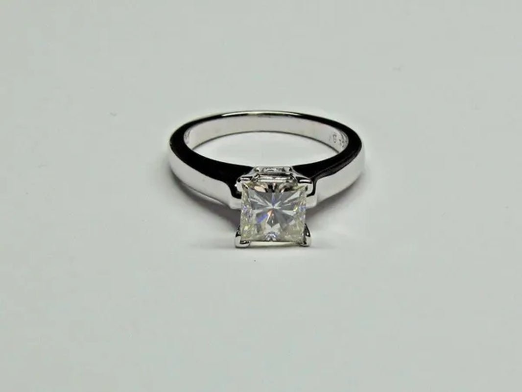 Sparkling 925 Sterling Silver Natural Gemstone White Sapphire Diamond Ring  Wedding Engagement Fine Jewelry Size 6 7 8 9 10