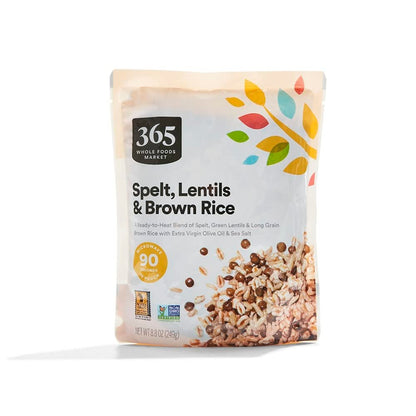 , Spelt Green Lentils & Brown Rice, 8.8 Ounce - WORLD TIME VISITS