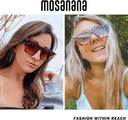 Square Cat Eye Sunglasses for Women Trendy Style Model - Shine - WORLD TIME VISITS