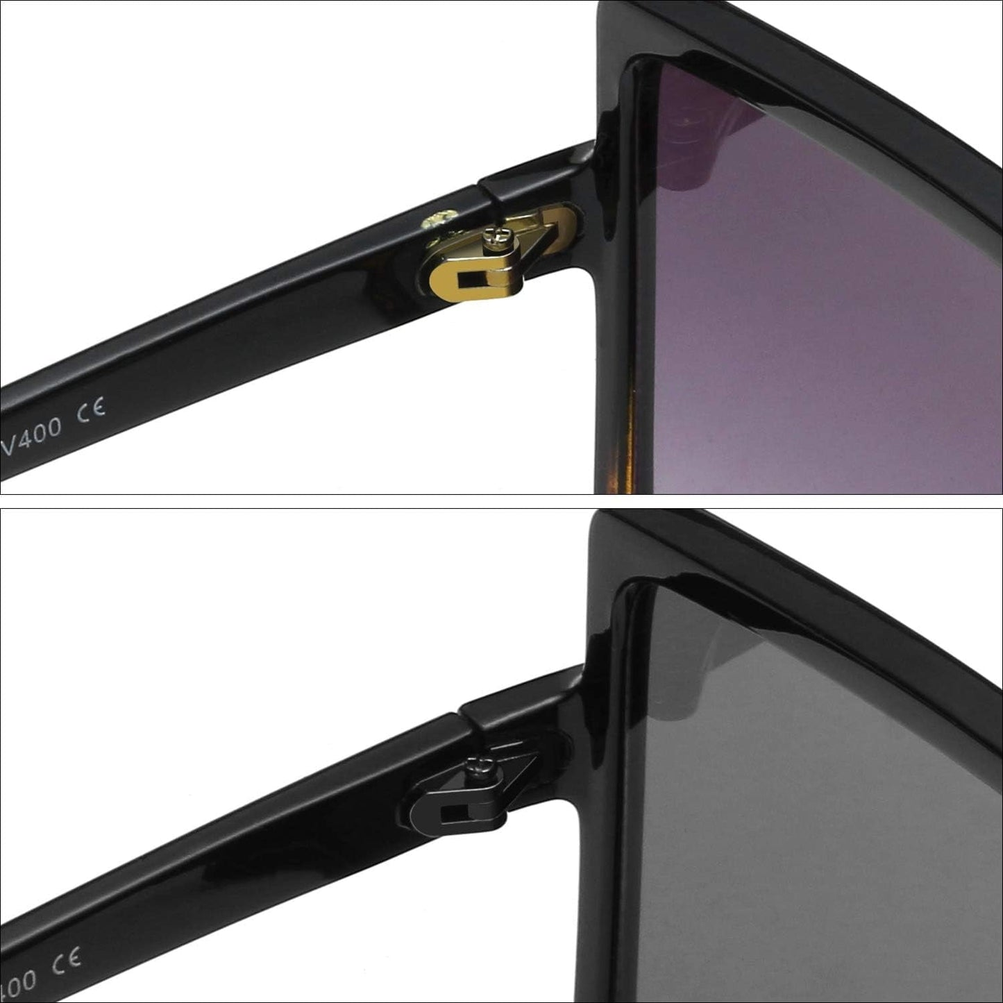 Square Oversized Sunglasses for Women Men Flat Top Fashion Shades