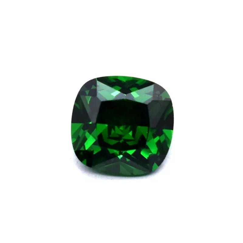 Stone of Life 3A Colombia Emerald Corundum Spinel Various Shapes Mosaic Jewelry Diy Green Gem AAA 5 - 7MM - WORLD TIME VISITS