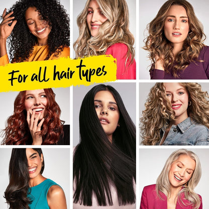 Strengthening Conditioner, Grow Long - Anti-Frizz, Anti-Breakage & Nourishing Formula for Split Ends, & Hair Growth - Biotin, Vitamin E, Caffeine & Ginseng for Dry & Damaged Hair