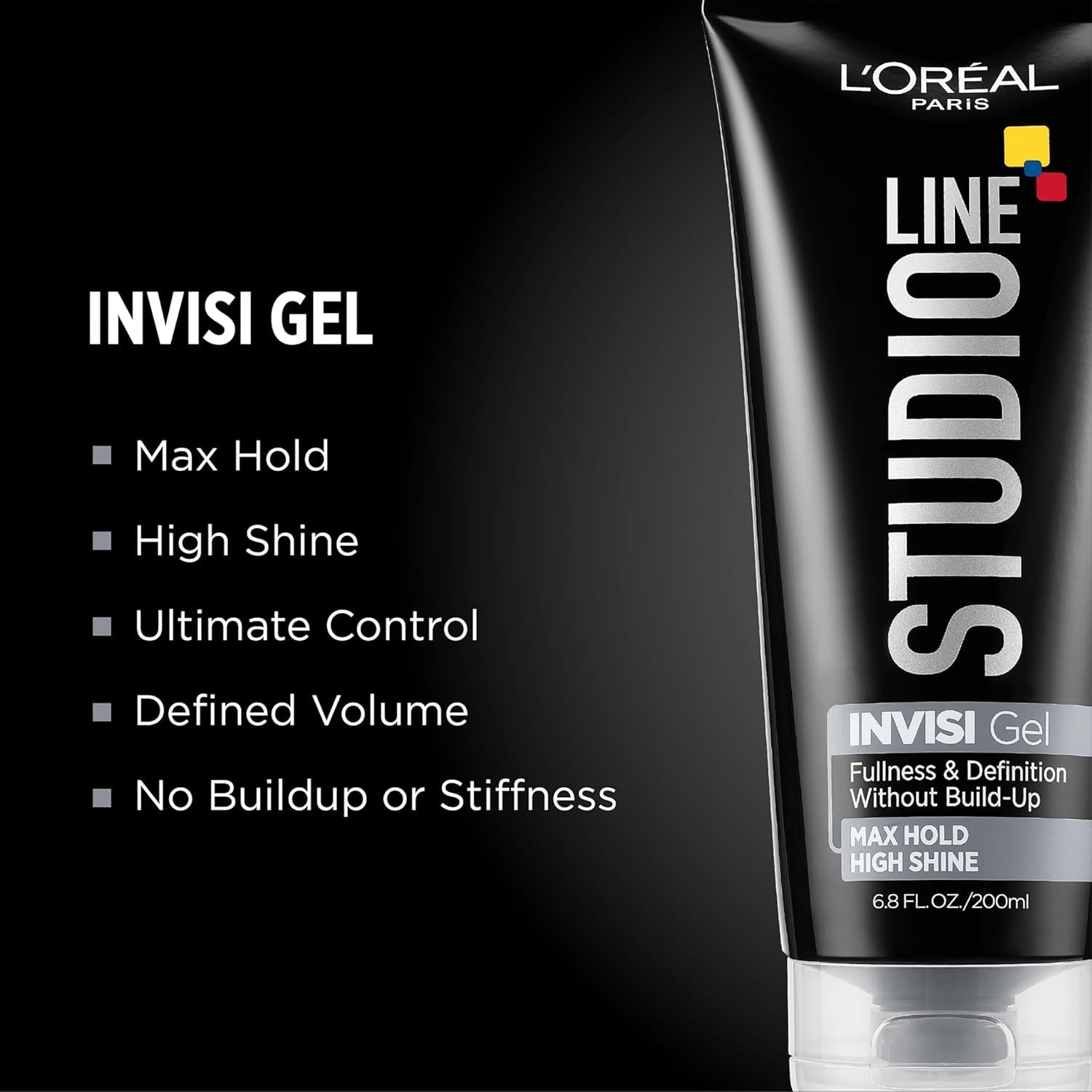 Studio Line INVISI Gel, Strong Hold 6.80 Oz - WORLD TIME VISITS