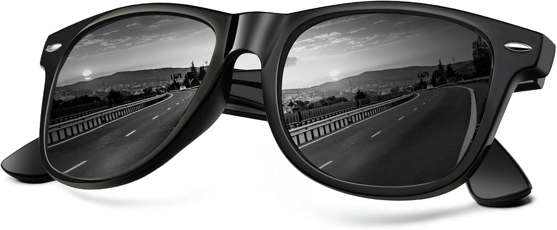 Sunglasses Men Polarized for Mens and Womens Unisex Sun Glasses for Driving UV Protection - WORLD TIME VISITS