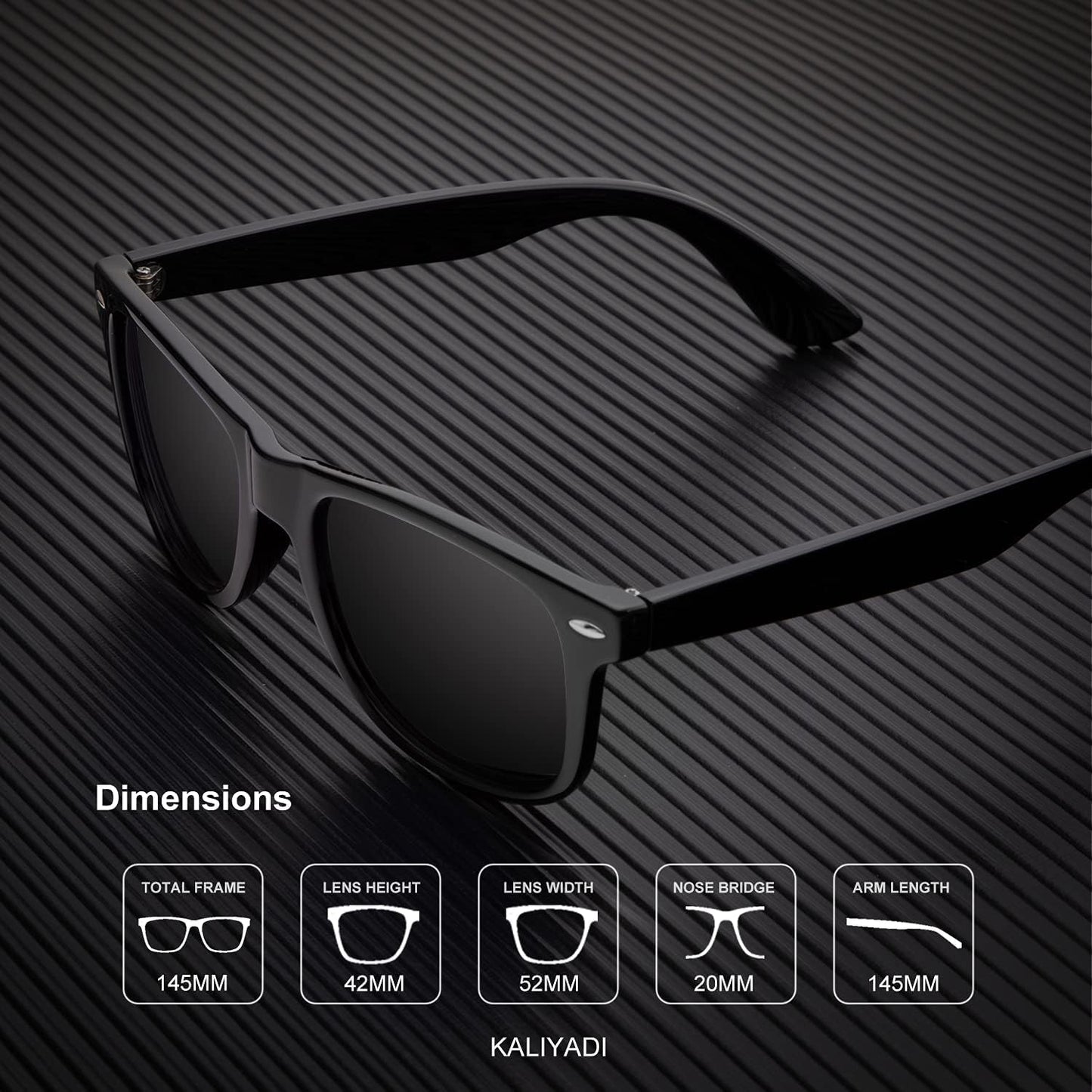 Sunglasses Men Polarized for Mens and Womens Unisex Sun Glasses for Driving UV Protection
