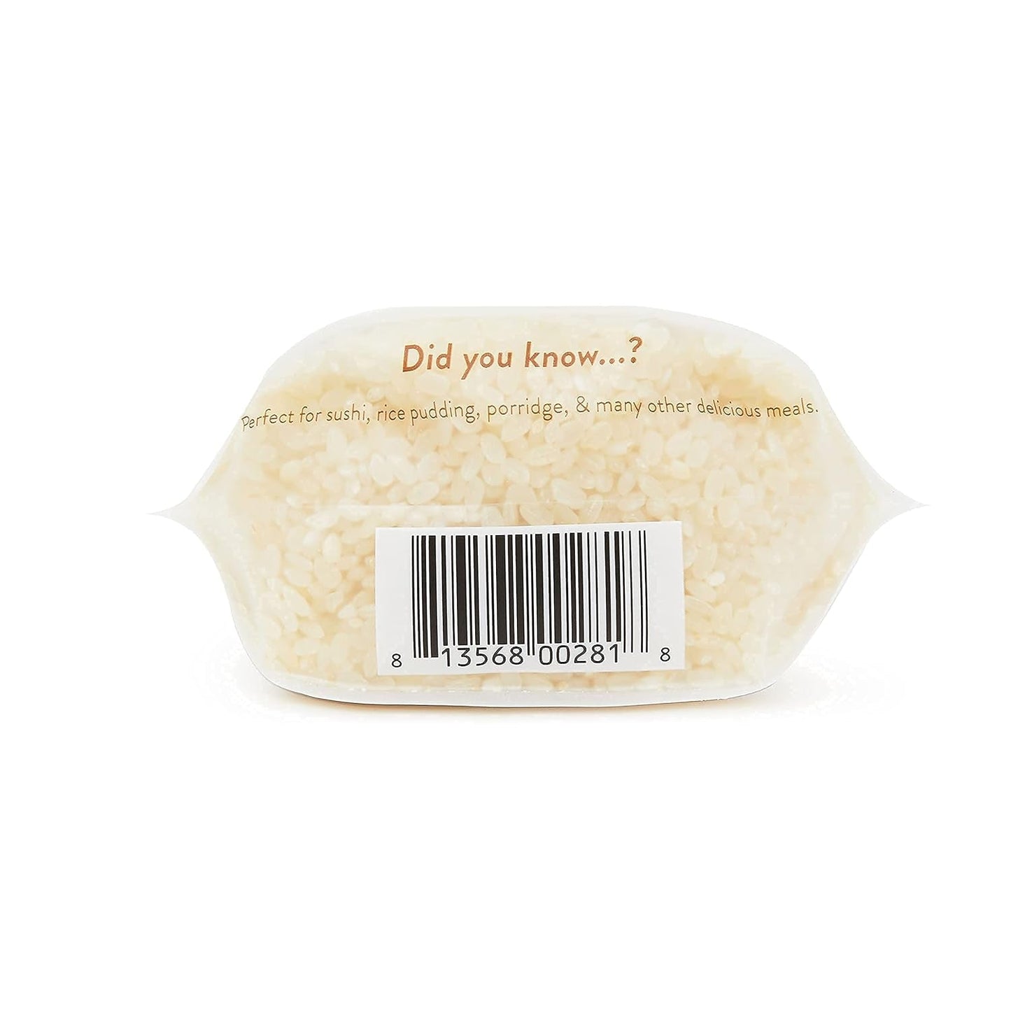 Sushi Rice (16 Oz) - White Sticky Short Grain - Vegan, Non-Gmo, Made in USA - Sushi, Rice Ball, and Everyday Japanese Dishes - Resealable Packaging
