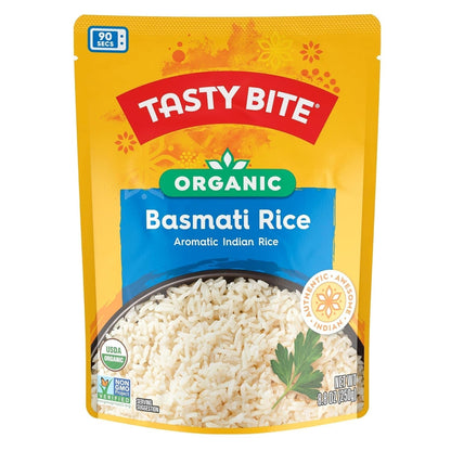 Tastybite, Rice Basmati Organic, 8.8 Ounce - WORLD TIME VISITS