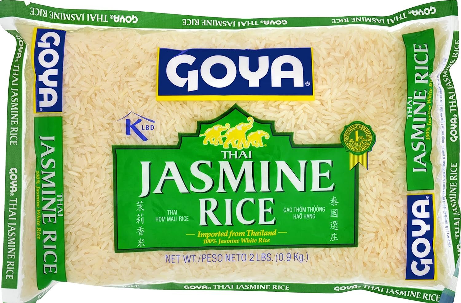 Thai Jasmine White Rice, 32 Oz - WORLD TIME VISITS