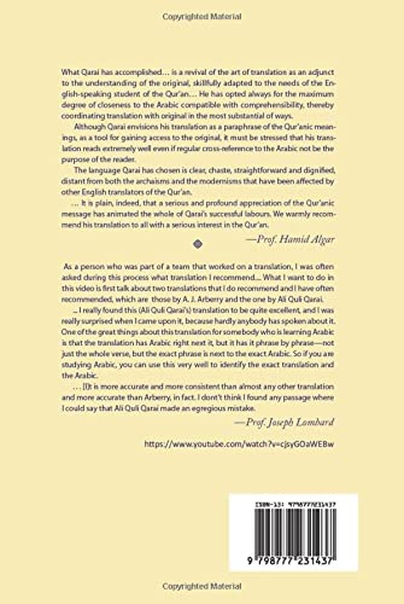 The Qur'An: an English Translation