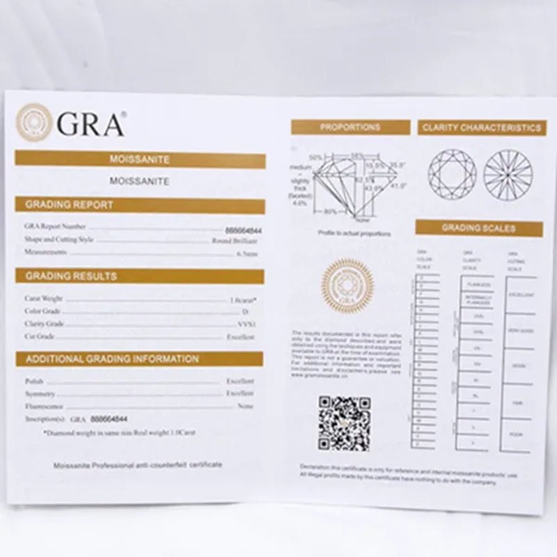 Top Pink morsonite naked diamond gem vvs1 excellent round cut cream ring finger with gra certificate