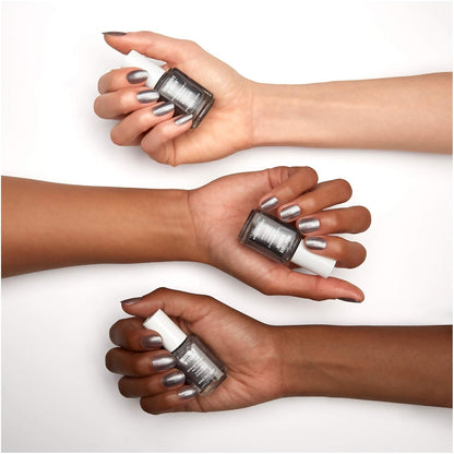 Treat Love & Color Nail Polish for Normal to Dry/Brittle Nails, Steel the Lead, 0.46 Fl. Oz. - WORLD TIME VISITS