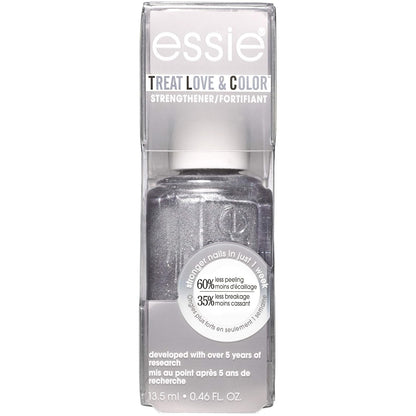 Treat Love & Color Nail Polish for Normal to Dry/Brittle Nails, Steel the Lead, 0.46 Fl. Oz. - WORLD TIME VISITS