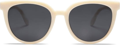 Trendy Cat Eye round Polarized Sunglasses for Women Fashion UV Protection Sunnies Sunglasses SJ2175 - WORLD TIME VISITS