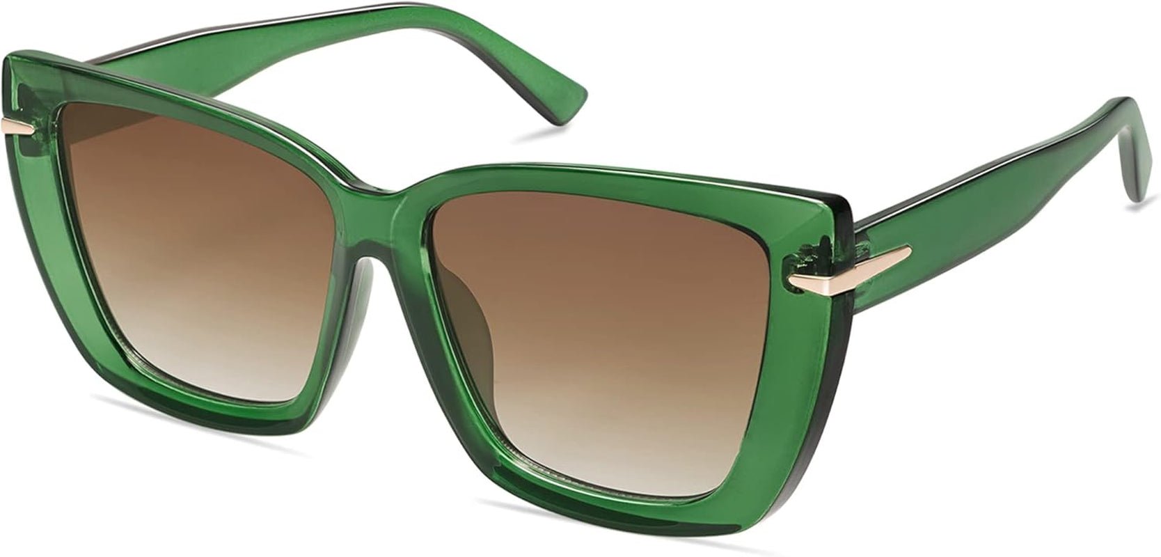 Trendy Large Oversized Cat Eye Sunglasses for Women 70S UV400 Designer Shades SJ2231 - WORLD TIME VISITS