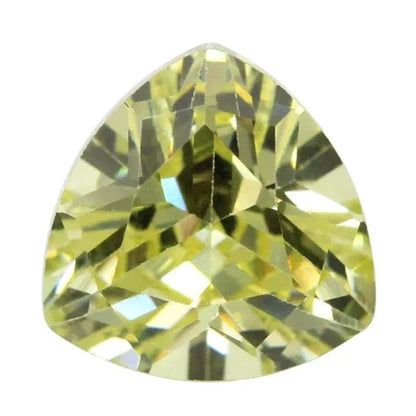 Trilion Triangle Shape Cubic Zirconia Stone Multicolor Brilliant Cut Loose CZ Synthetic Gems Beads for Jewelry AAAAA
