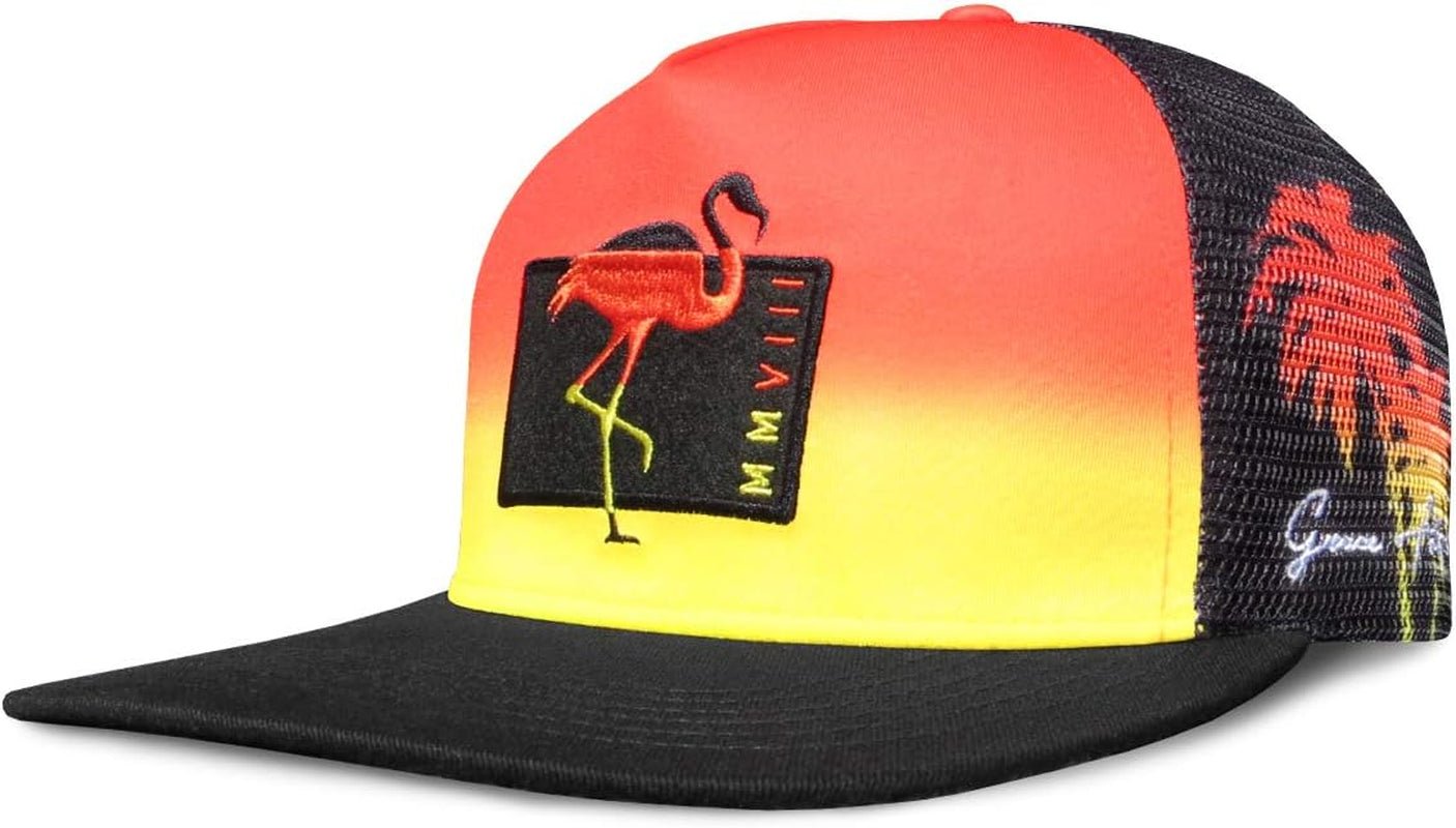 Trucker Hat for Men & Women. Snapback Mesh Caps - WORLD TIME VISITS