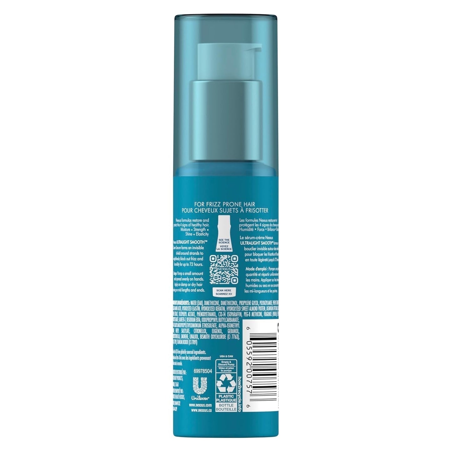 Ultralight Smooth Frizz Defy Cream Serum for Frizzy and Dry Hair 4 Fl Oz - WORLD TIME VISITS