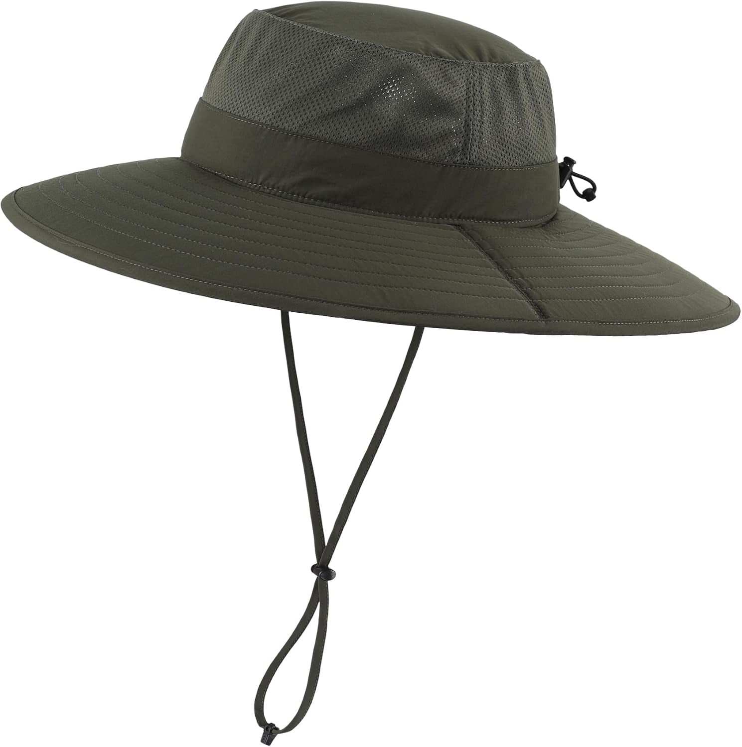 UPF50+ Mens Sun Hat Wide Brim Fishing Hat Foldable Large Brim UV Protection Sun Hat for Men Women Beach Gardening - WORLD TIME VISITS