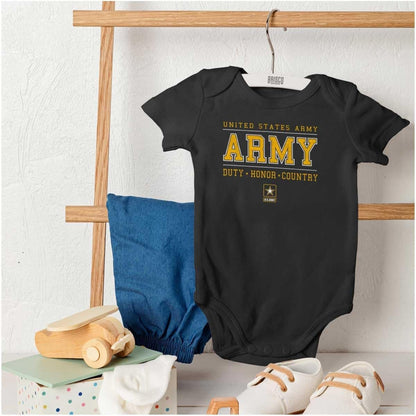 US Army Soldiers Duty Honor USA Baby Romper Boys or Girls