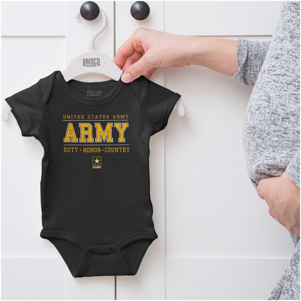 US Army Soldiers Duty Honor USA Baby Romper Boys or Girls