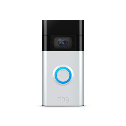 Video Doorbell - 1080P HD Video, Improved Motion Detection, Easy Installation (2020 Release) – Satin Nickel - WORLD TIME VISITS