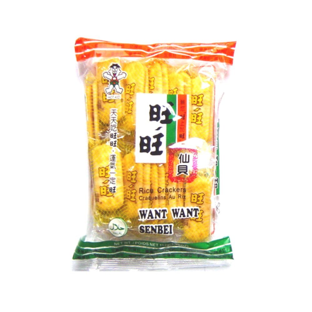 Want - Want Senbei Rice Crackers 92G /3.25 Oz (Pack of 1) - WORLD TIME VISITS