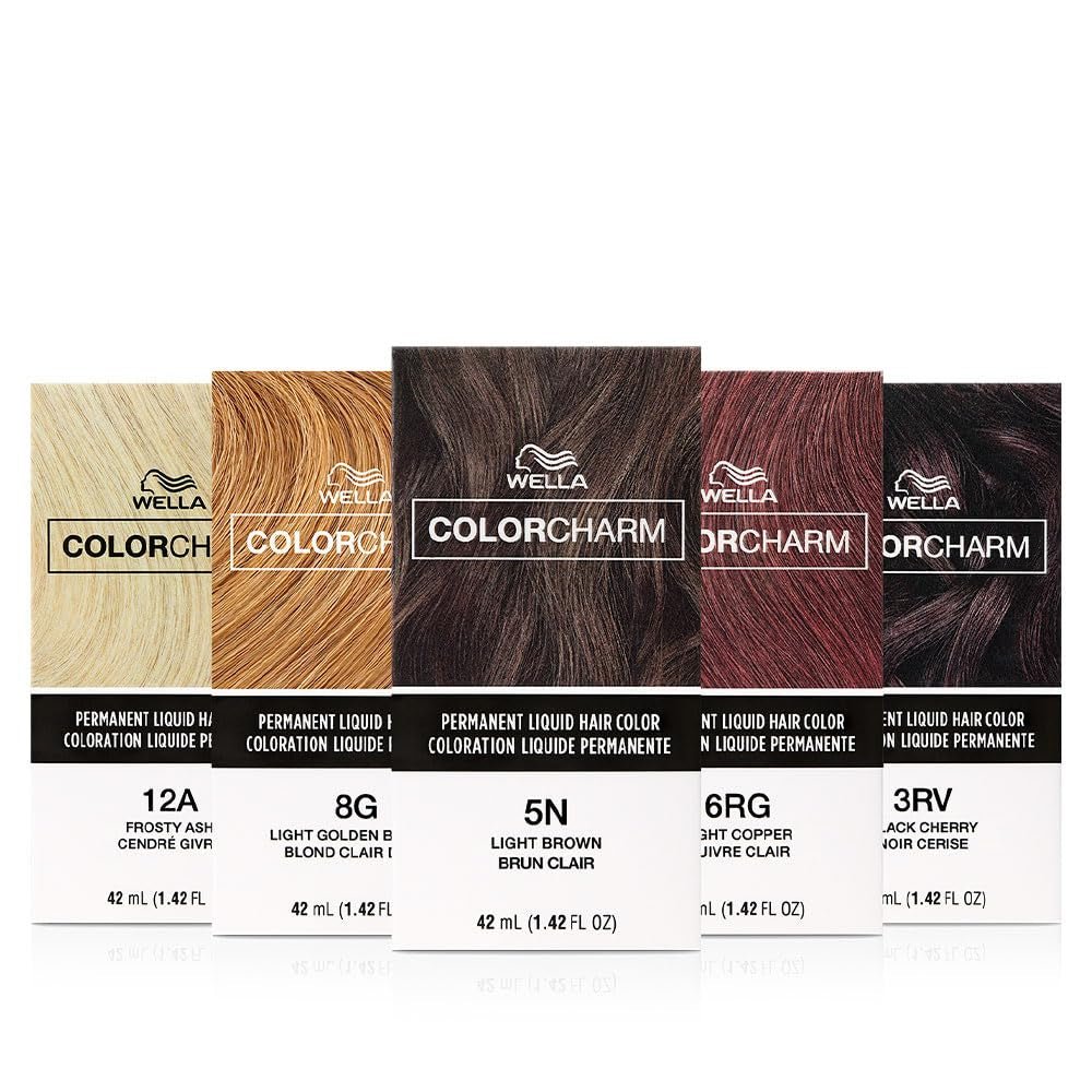 WELLA Color Charm Permanent Liquid Hair Color for Gray Coverage, Natural Light Blonde