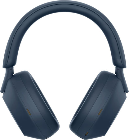 WH-1000XM5 the Best Wireless Noise Canceling Headphones, Auto NC Optimizer, 30-Hour Battery, Alexa Voice Control, Midnight Blue