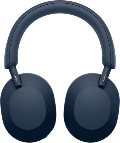 WH-1000XM5 the Best Wireless Noise Canceling Headphones, Auto NC Optimizer, 30-Hour Battery, Alexa Voice Control, Midnight Blue