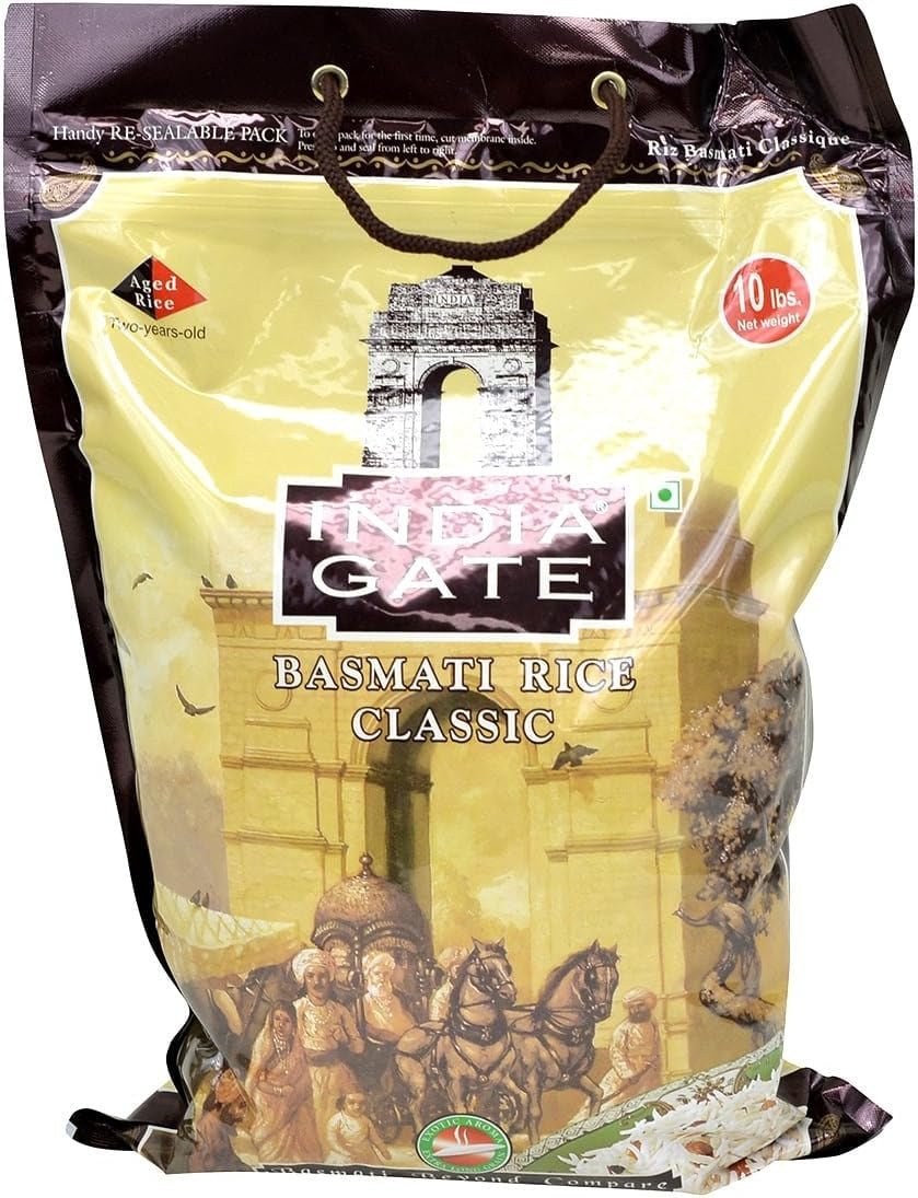 ' - White Basmati Rice - Classic, 10 Pound - WORLD TIME VISITS