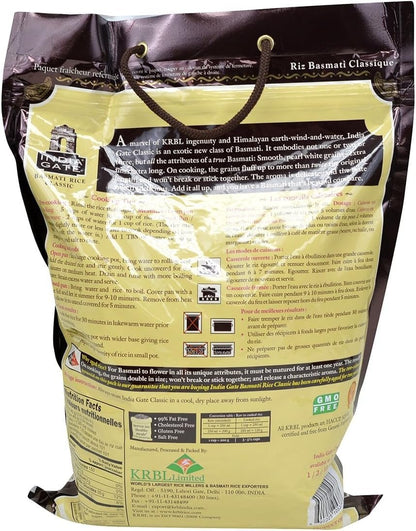 '- White Basmati Rice - Classic, 10 Pound