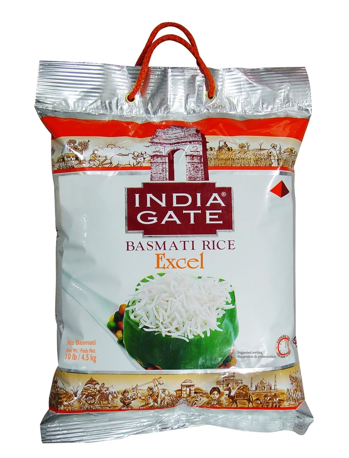 ' - White Basmati XL Rice - Excel, 10 Pound - WORLD TIME VISITS