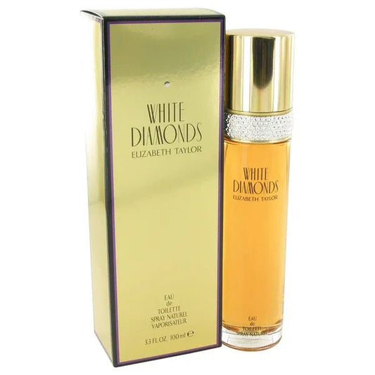 White Diamonds 3.3 Oz Eau De Toilette Spray For Women by Elizabeth Taylor - WORLD TIME VISITS