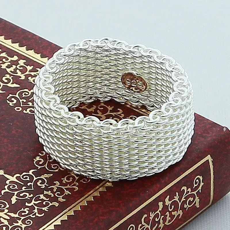 Wholesale Price Round Silver Rings 925 Sterling Silver Rings Size 6 7 8 9 For Women Men Jewelry Best Gift wholesale - WORLD TIME VISITS