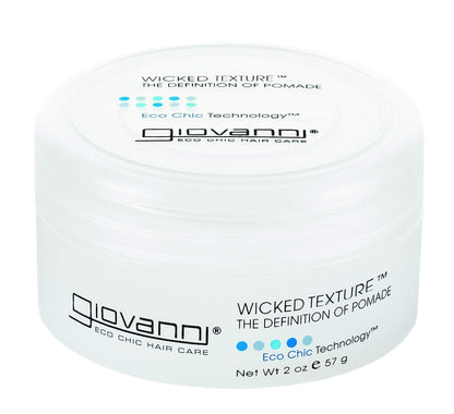 Wicked Texture the Definition of Pomade - Styling Hair Pomade, Helps to Shape Hair & Smooth Texture, Water Based Pomade That Washes Out Easily, Vegan, Paraben Free, Color Safe - 2 Oz - WORLD TIME VISITS