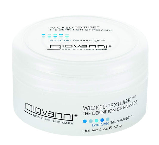 Wicked Texture the Definition of Pomade - Styling Hair Pomade, Helps to Shape Hair & Smooth Texture, Water Based Pomade That Washes Out Easily, Vegan, Paraben Free, Color Safe - 2 Oz - WORLD TIME VISITS