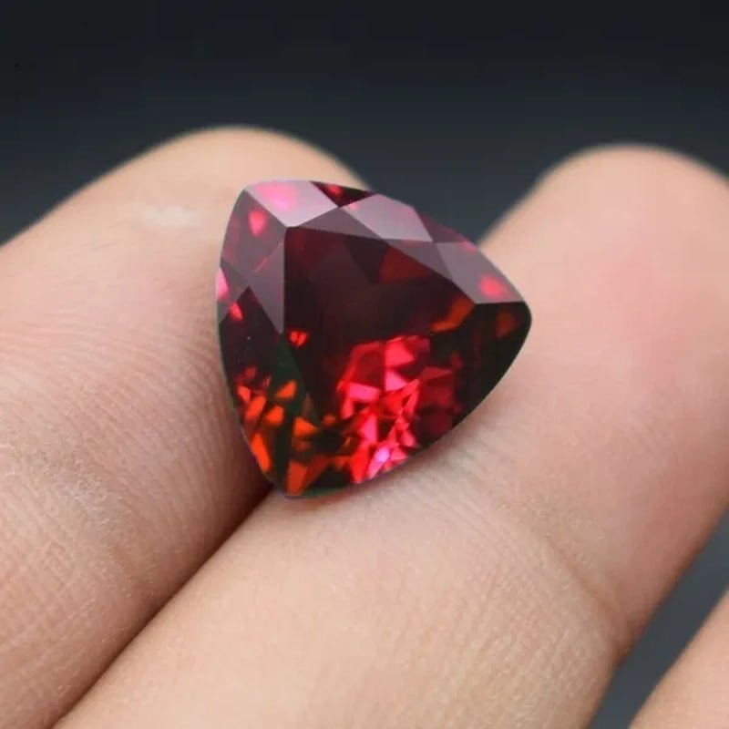 Wisdom and Guardian Stone 3A Mozambique Ruby Corundum Spinel Various Shapes Mosaic Jewelry Diy Pigeon Blood Red AAA 5-7MM