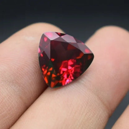 Wisdom and Guardian Stone 3A Mozambique Ruby Corundum Spinel Various Shapes Mosaic Jewelry Diy Pigeon Blood Red AAA 5-7MM