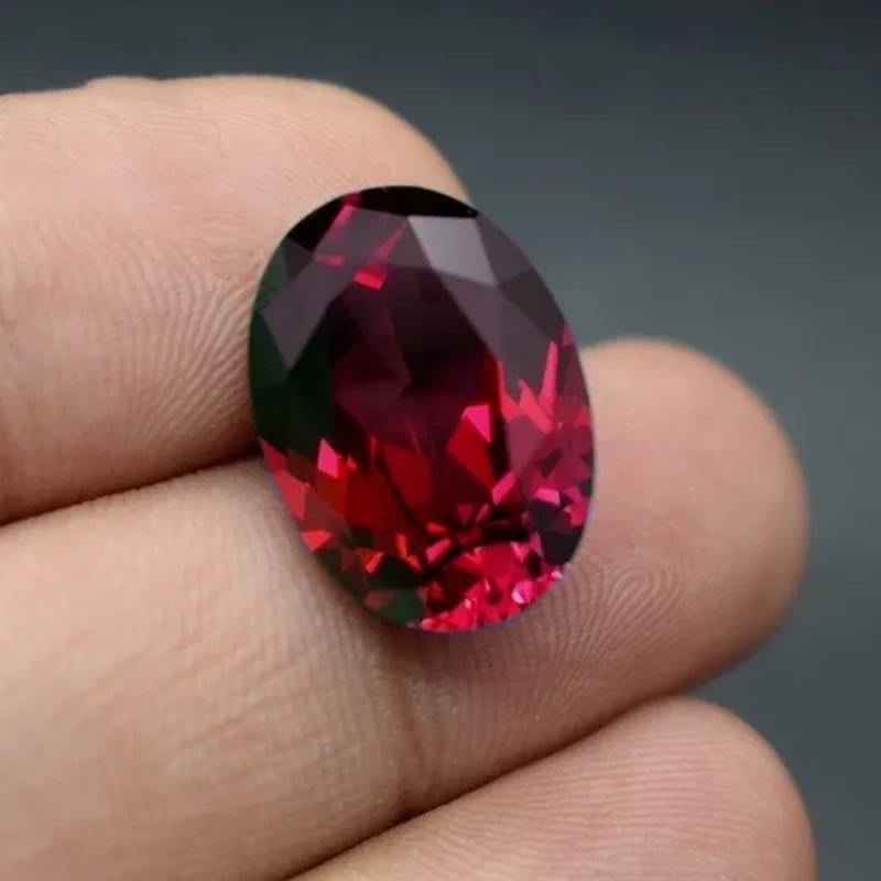 Wisdom and Guardian Stone 3A Mozambique Ruby Corundum Spinel Various Shapes Mosaic Jewelry Diy Pigeon Blood Red AAA 5 - 7MM - WORLD TIME VISITS