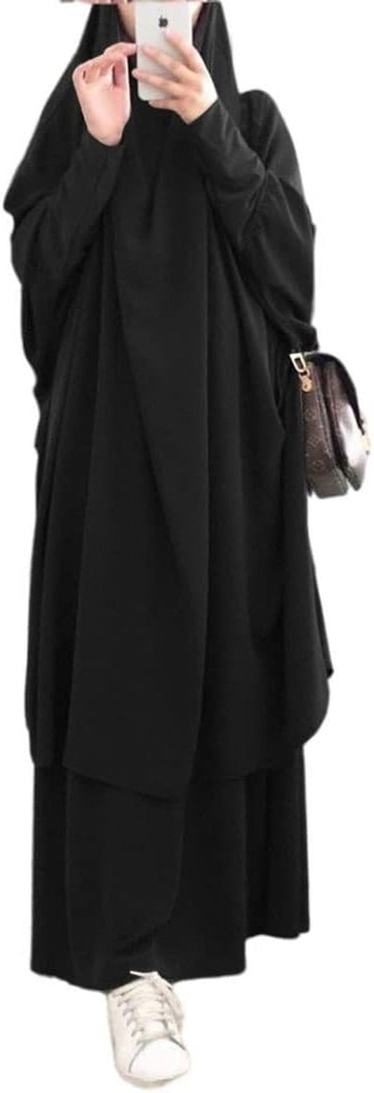 Women Muslim Dress Ramadan One Piece Prayer Garment Hijab Abaya Dubai Islam Robe African Turkey Caftan - WORLD TIME VISITS