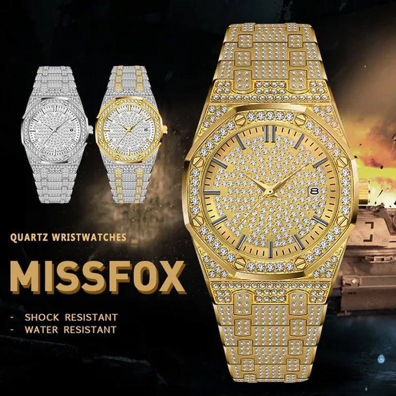 Women Quartz Watch Fashion Bling Casual Ladies Watch Female Gold Wristwatch Crystal Diamond Girls Clock