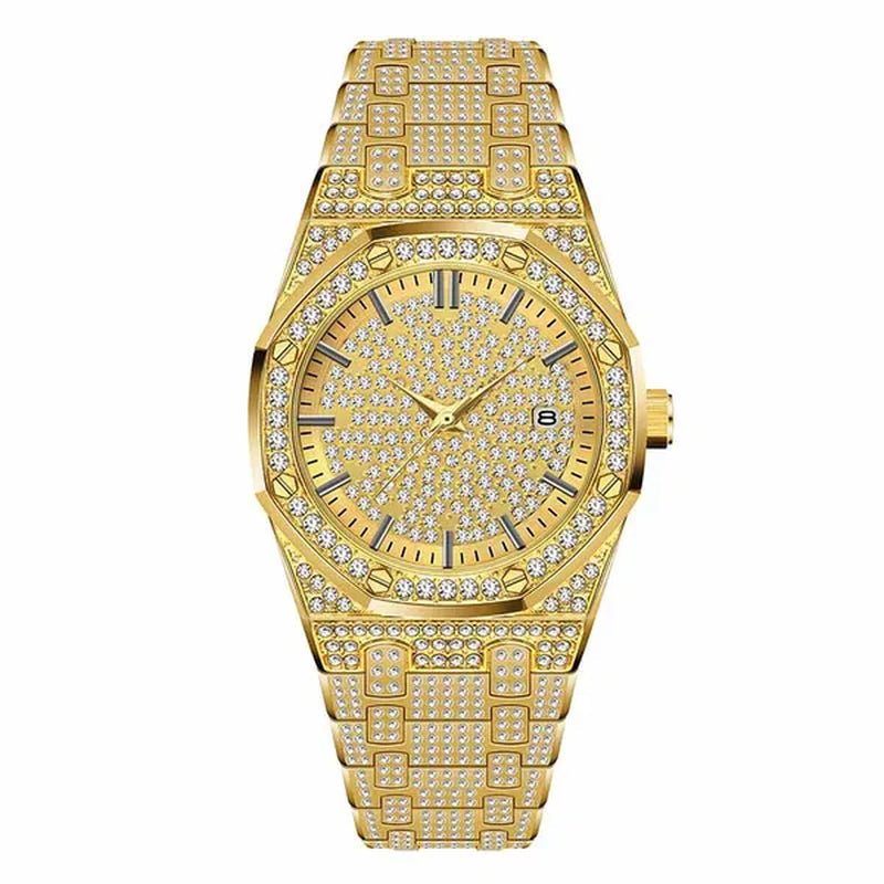 Women Quartz Watch Fashion Bling Casual Ladies Watch Female Gold Wristwatch Crystal Diamond Girls Clock
