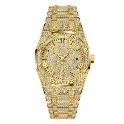 Women Quartz Watch Fashion Bling Casual Ladies Watch Female Gold Wristwatch Crystal Diamond Girls Clock