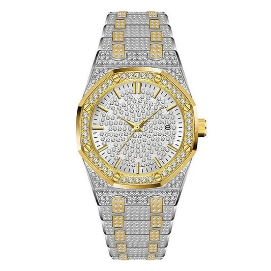 Women Quartz Watch Fashion Bling Casual Ladies Watch Female Gold Wristwatch Crystal Diamond Girls Clock - WORLD TIME VISITS