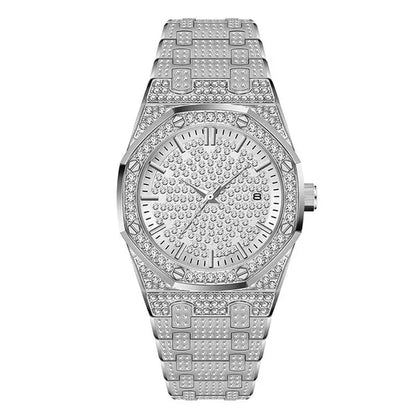 Women Quartz Watch Fashion Bling Casual Ladies Watch Female Gold Wristwatch Crystal Diamond Girls Clock