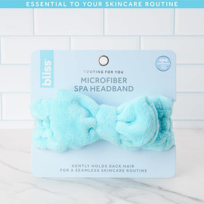 Women'S 2 Pack Microfiber Towel Headband - Spa Headband for Washing Face, Skin Care, Makeup, and Messy Hair Wrap - Preppy Stuff Shower Hair Accessories