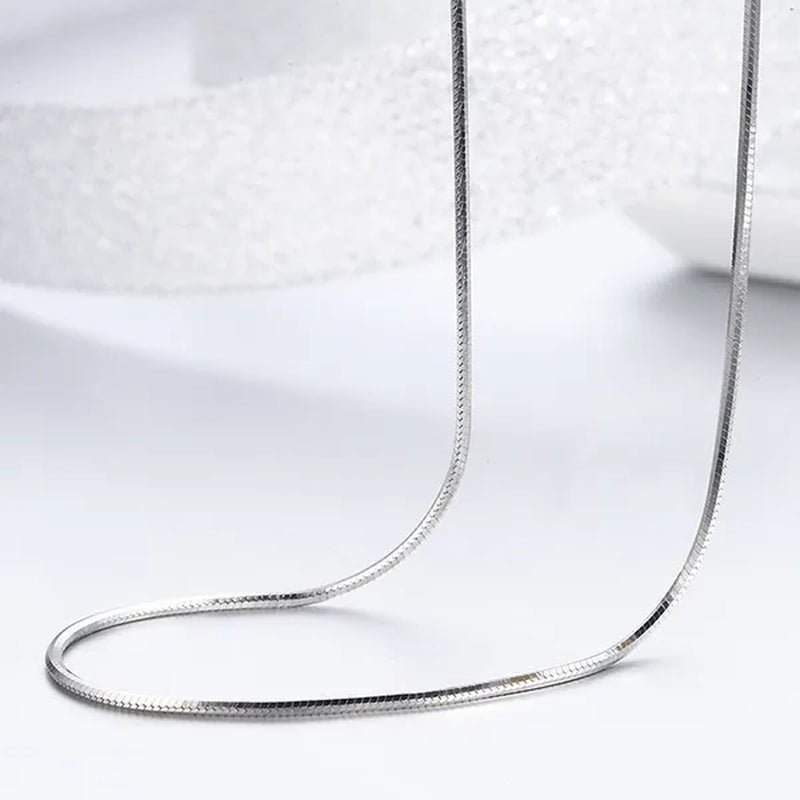 Women's Fashion Snake Bone Necklace Pendant Accessories Collarbone Chain Necklace Jewelry 16-inch-30 Inches