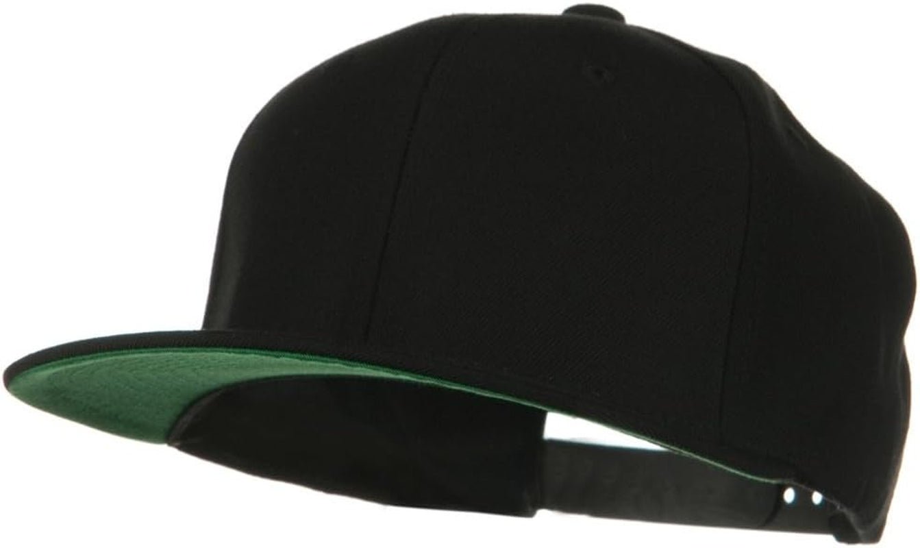 Wool Blend Prostyle Snapback Cap - WORLD TIME VISITS